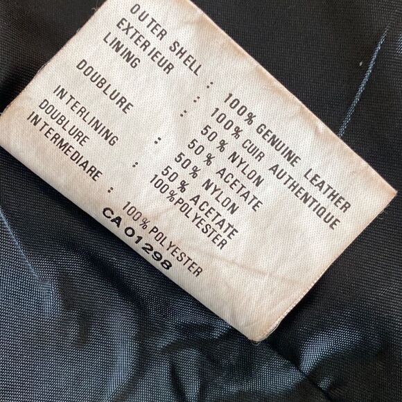 Rare Vintage Peter Millar Crown Sport Full Length Double Breasted Leather Coat - Picture 14 of 17